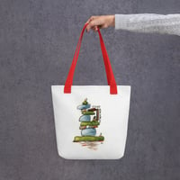 Image 3 of "Find Balance" Tote Bag