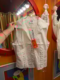 Image 2 of 90’s Lace Up Shirt 12
