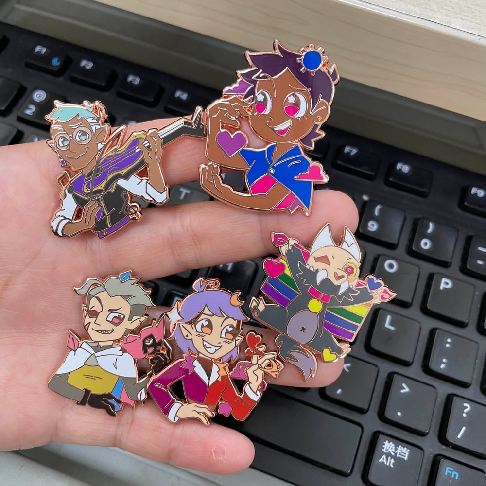 Pride Owl House 1.5 Inch Hard Enamel Pins - The Owl House | Katzun
