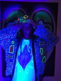 Image 4 of Twinflame Collage kimono