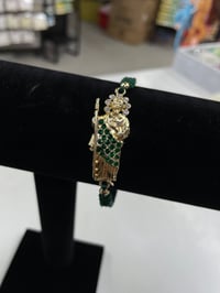 Image 3 of San Judas Tadeo Bracelet - Green