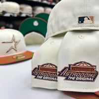 Image 2 of New Era 59Fifty Chrome /Rust / Green UV
