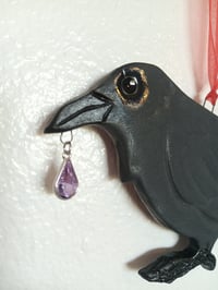 Image 2 of Crow with Purple Jewel