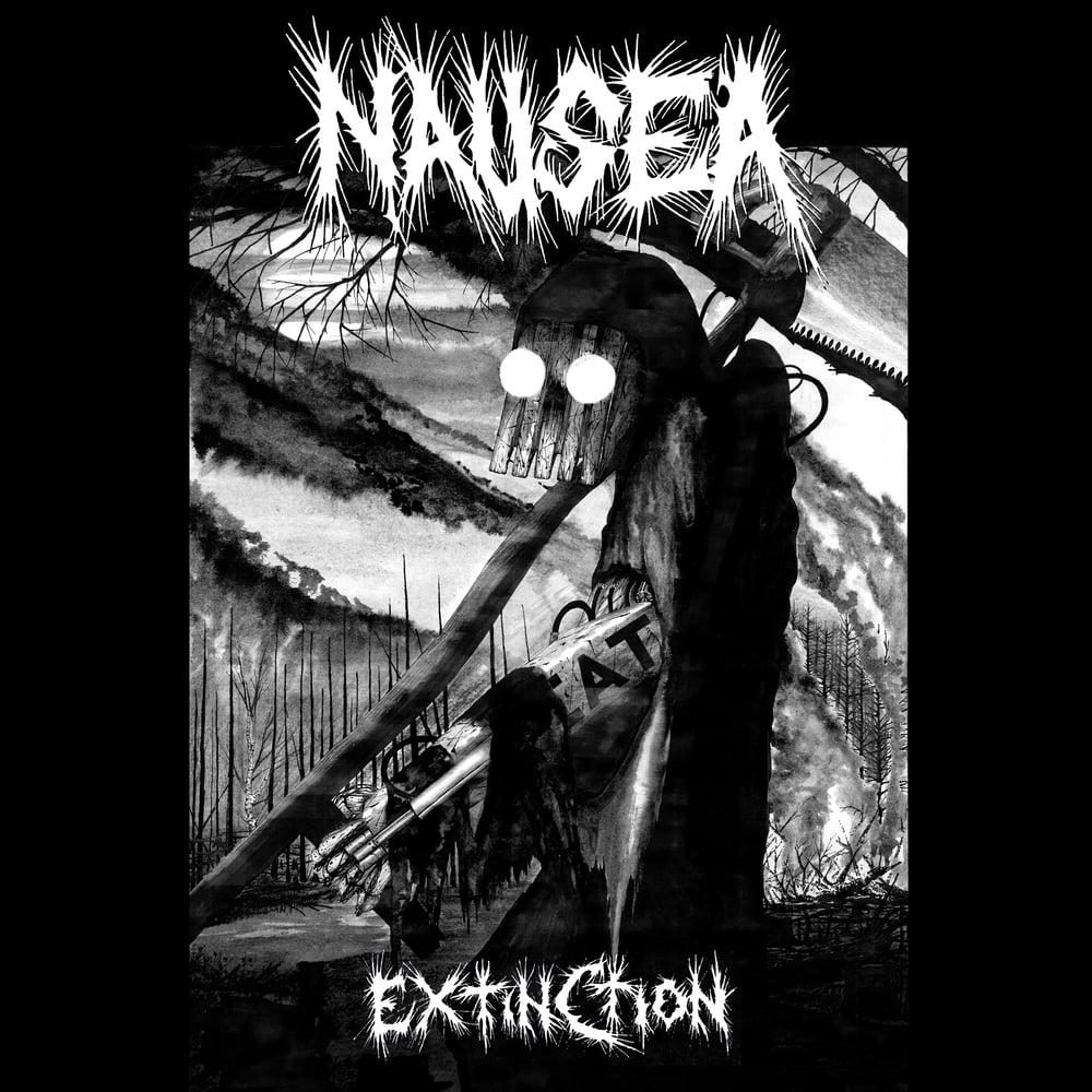 Nausea - "Extinction" LP (Finnish Import)