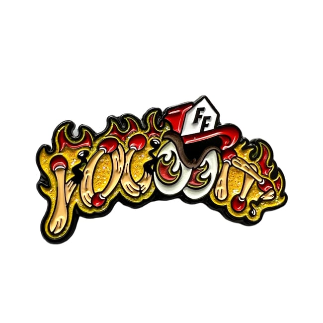 Fitted Fire x WydJohnny ‘YOUSEEIT’ Collab Pin