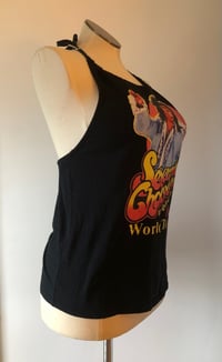 Image 3 of Upcycled “Sexual Chocolate” t-shirt halter