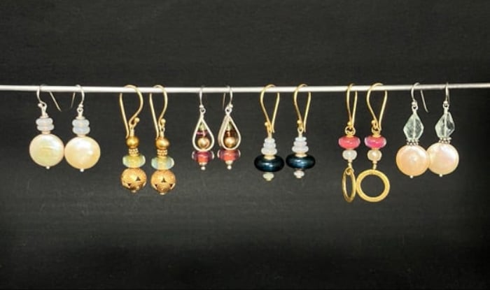 Vermeil Verde Earrings Image 4