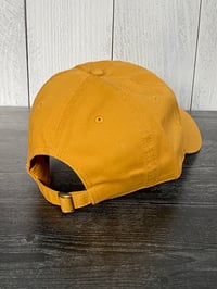 Image 3 of White Mountains Dad Hat - yellow