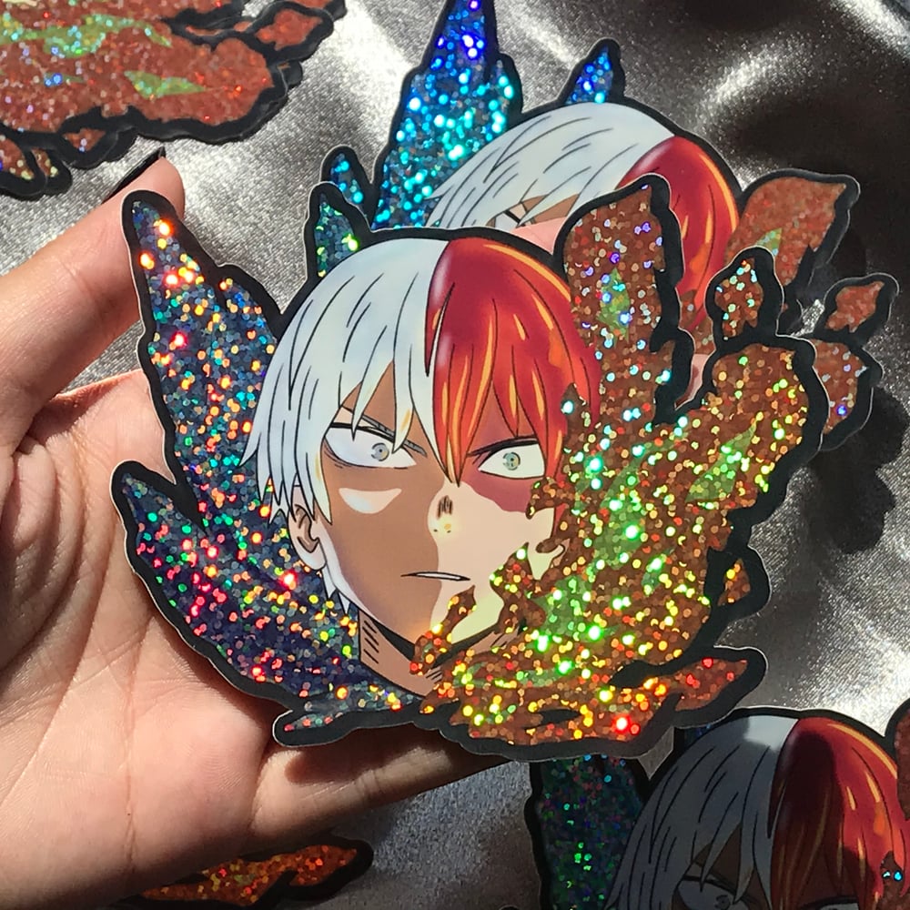 Image of Shiny todoroki stickers 