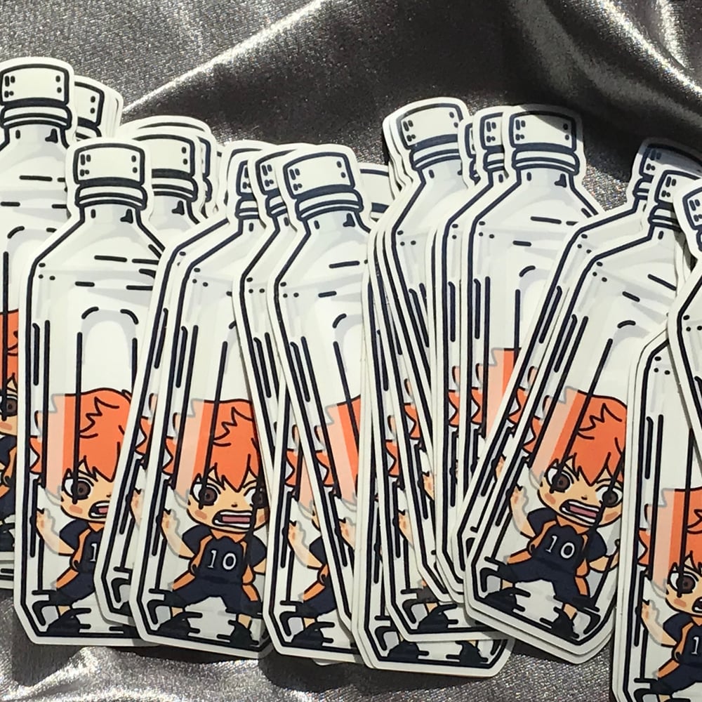 Image of Hinata clear sticker
