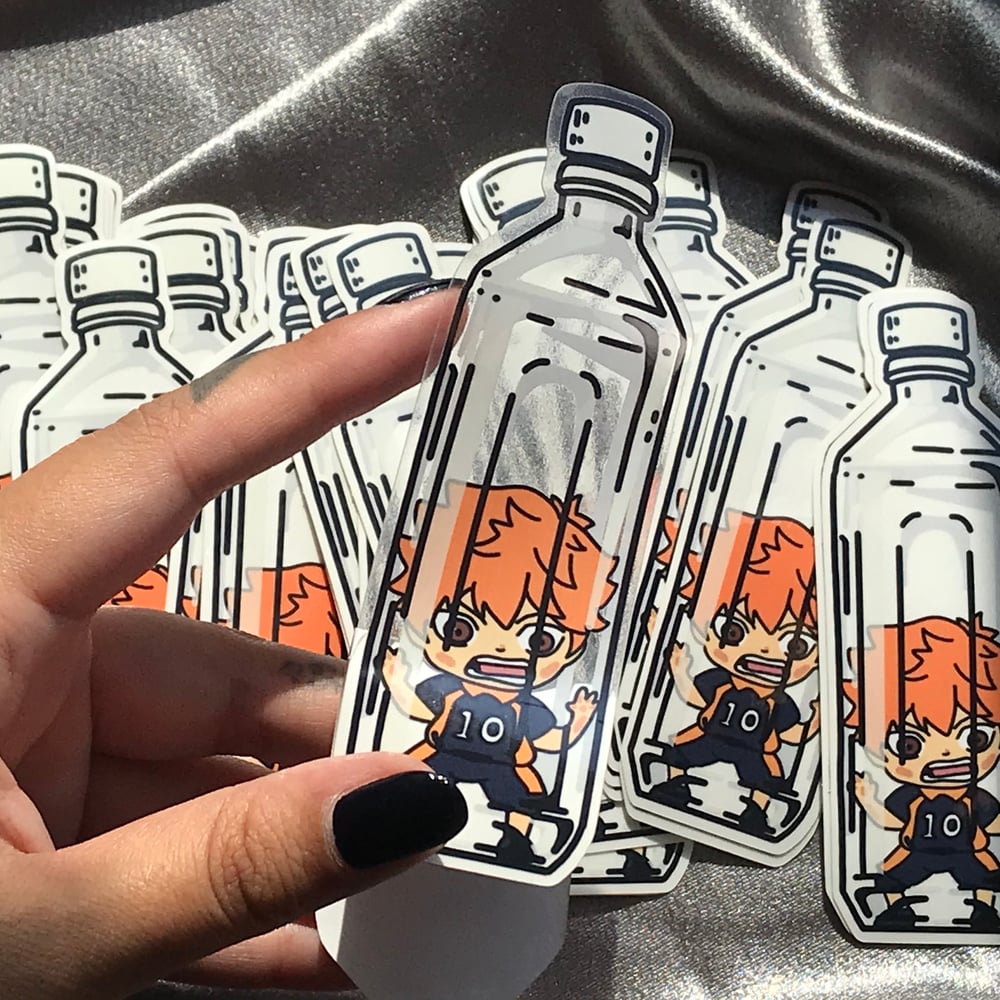 Image of Hinata clear sticker