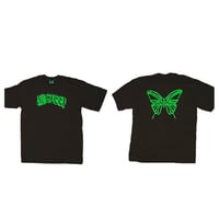Sleeping Butterfly Tee “BLACK”