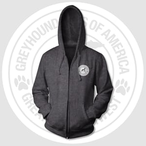 GPA/GNW - Zip Up Hoodie - Charcoal Heather