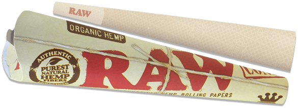 Image of RAW Organic Hemp Kingsize Cones (3 Pack)
