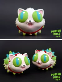 Image 5 of Puffer Puss Limited Edition Handmade Sculpture 