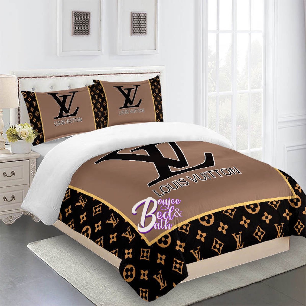 Louis-Vuitton-Bedding-Set - lv-12, chanel bedding set 4 pie…