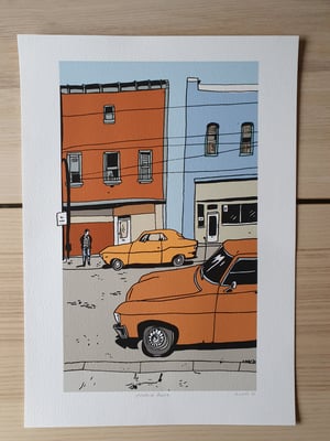 Image of "Streets of desire" print