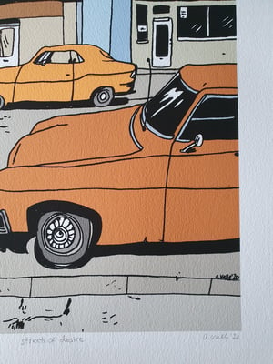 Image of "Streets of desire" print