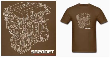 Image of SR20 T-Shirt Brown