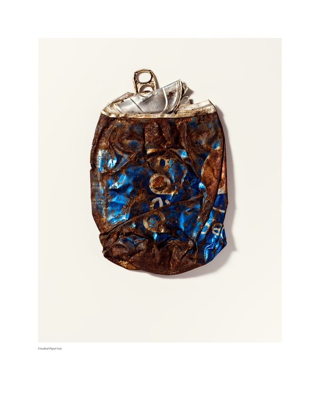 Crushed Pepsi Can