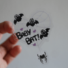 Baby Bat Clear Sticker
