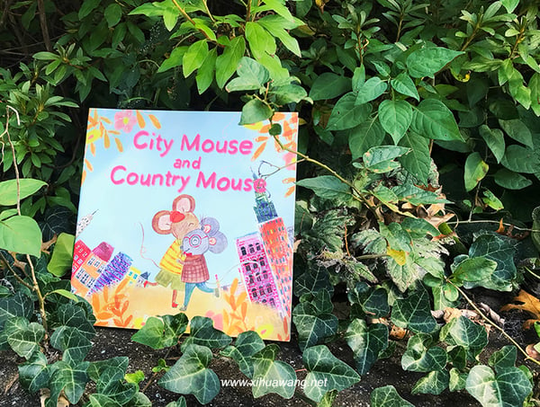 Image of City mouse and Country mouse(100 Limited printing)