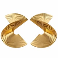 Image 1 of Badu Spiral Earrings 