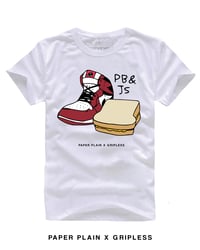 PB & J's  TEE WHITE (GRIPLESS COLLAB)