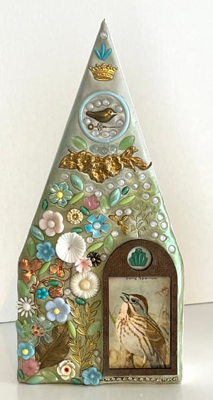 Image of House Mosaic Song Sparrow (medium)