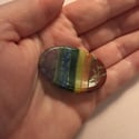 7 Layer Chakra Palm Stone