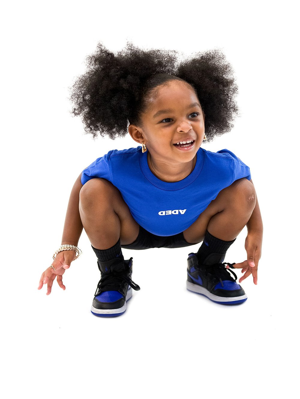 Image of DEDA KIDS ROYAL TEE WHITE LOGO