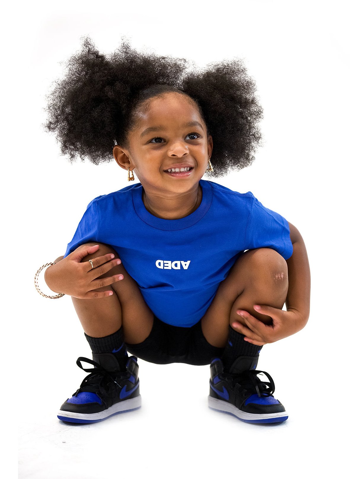 Image of DEDA KIDS ROYAL TEE WHITE LOGO