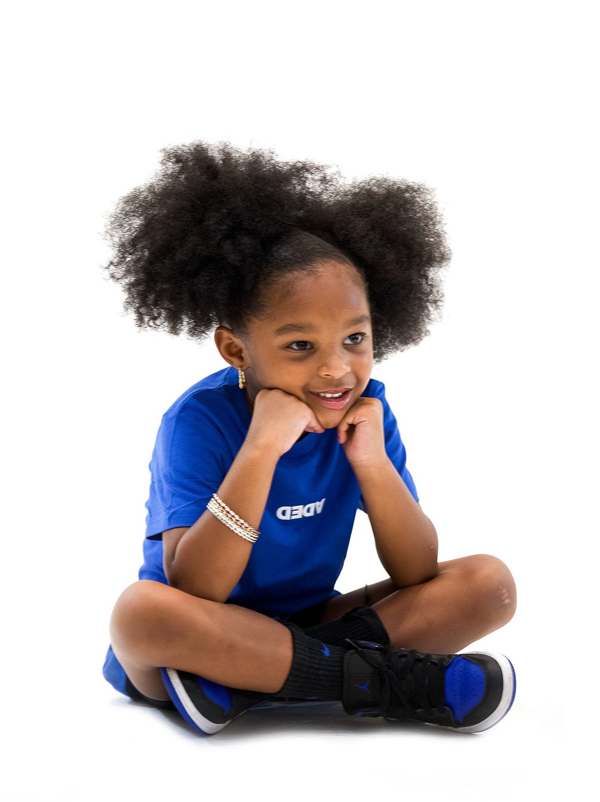 Image of DEDA KIDS ROYAL TEE WHITE LOGO