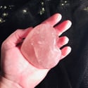Rose Quartz Heart Stone 