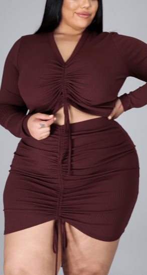 Image of Such A Tease Skirt Set 