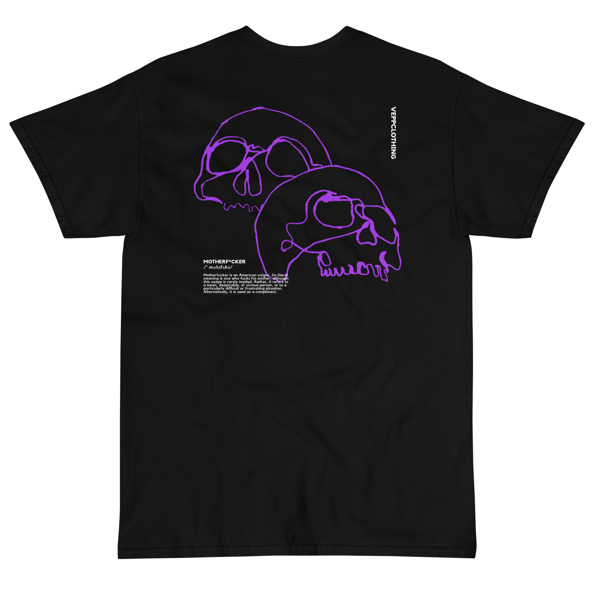 Image of MOTHERF*CKER BLACK TEE