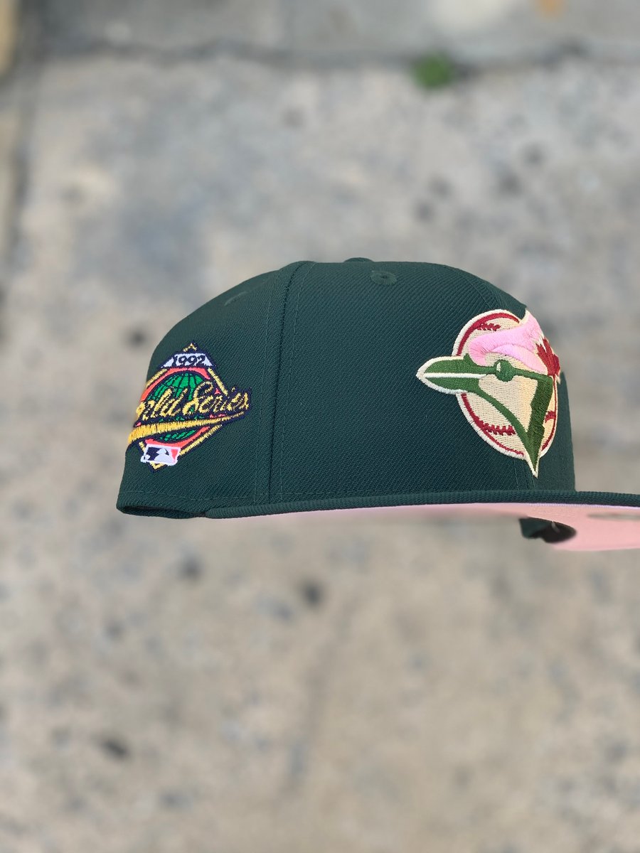 Toronto Blue Jays 1992 Ws Fitted Pink Uv Brim City