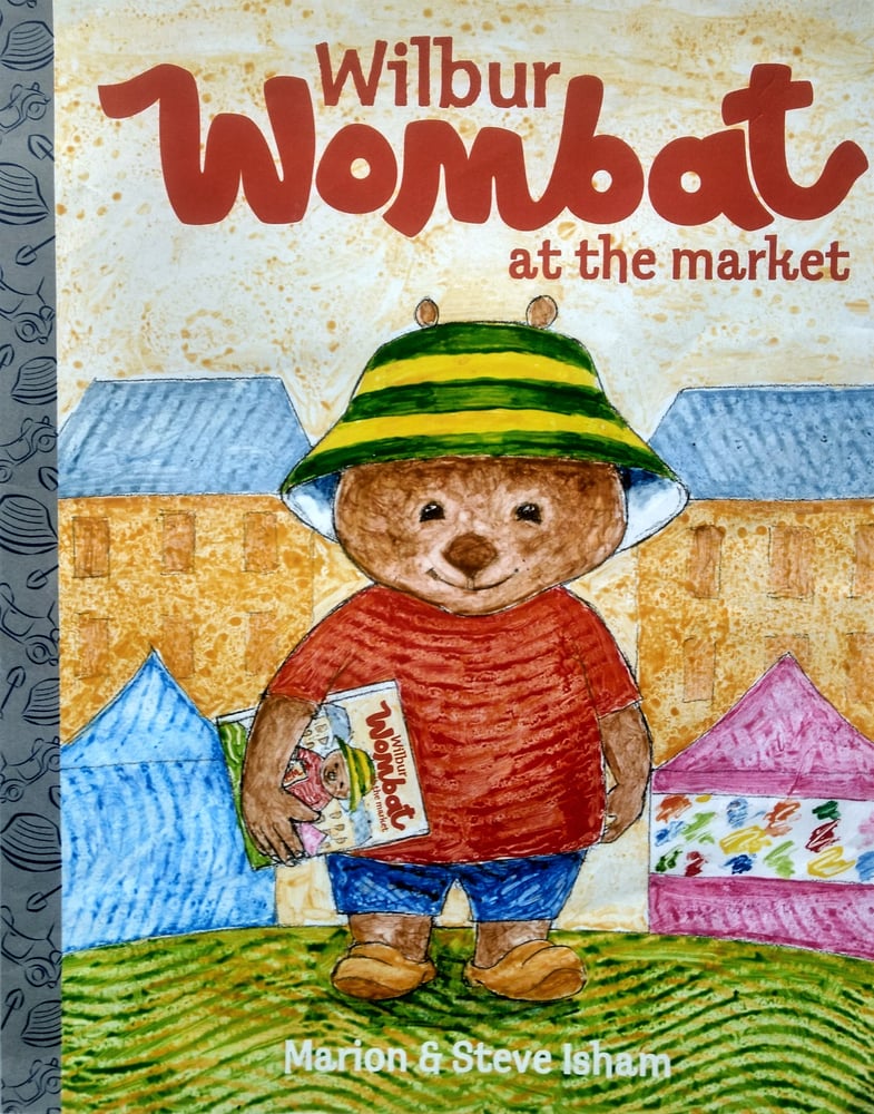 Image of Wilbur Wombat at the Market
