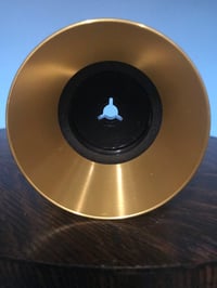 Image 3 of Burlington Recording Professional Gold 1/4" NAB Hub Adapters with Aluminum Trumpet (PAIR)