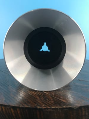 Image of Burlington Recording Professional Silver 1/4" NAB Hub Adapters with Aluminum Trumpet (PAIR)