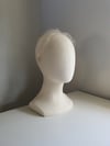 MESH WRAP HEADBAND : IVORY