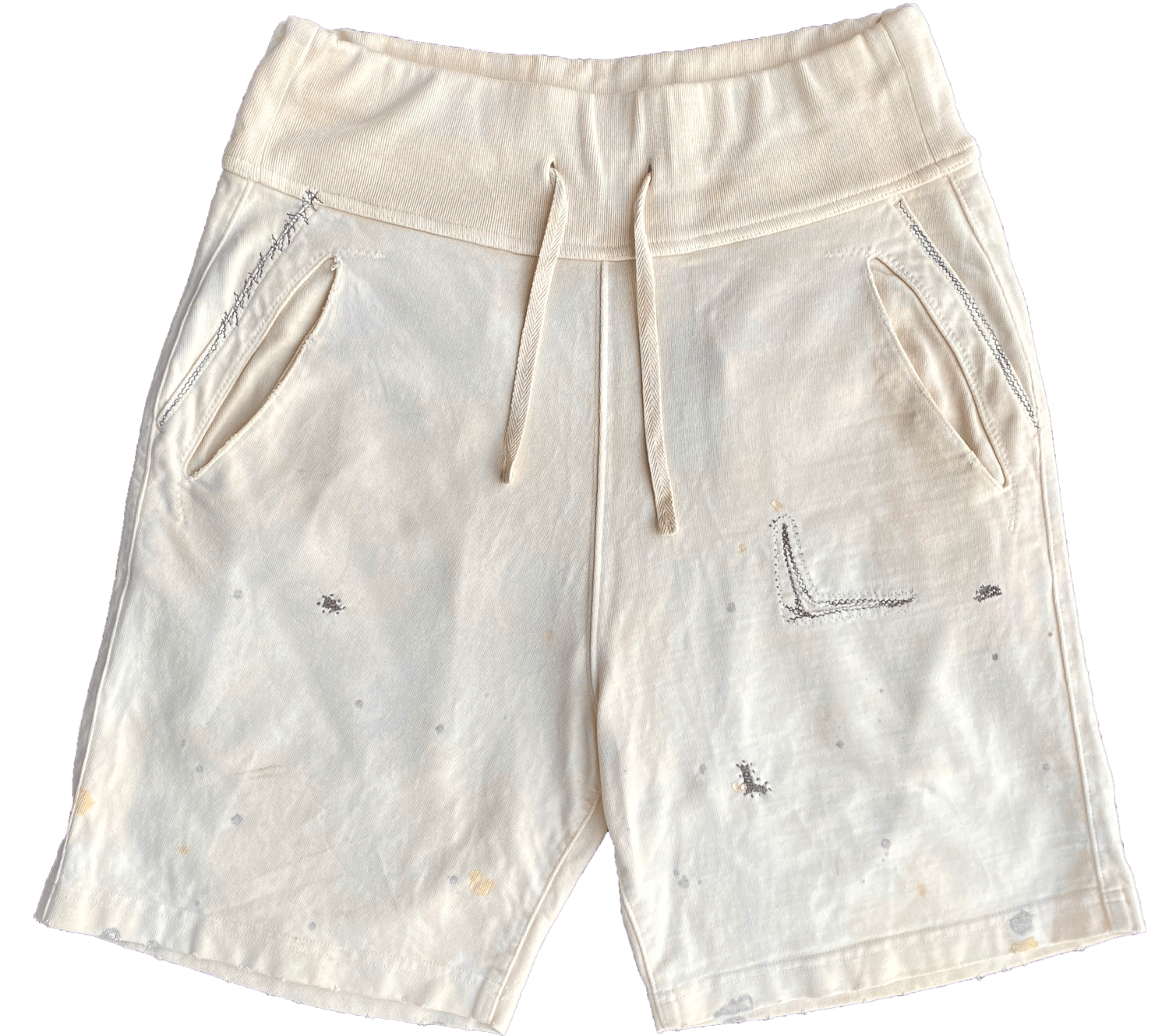Kapital Reworked/Repaired Sweat-Shorts