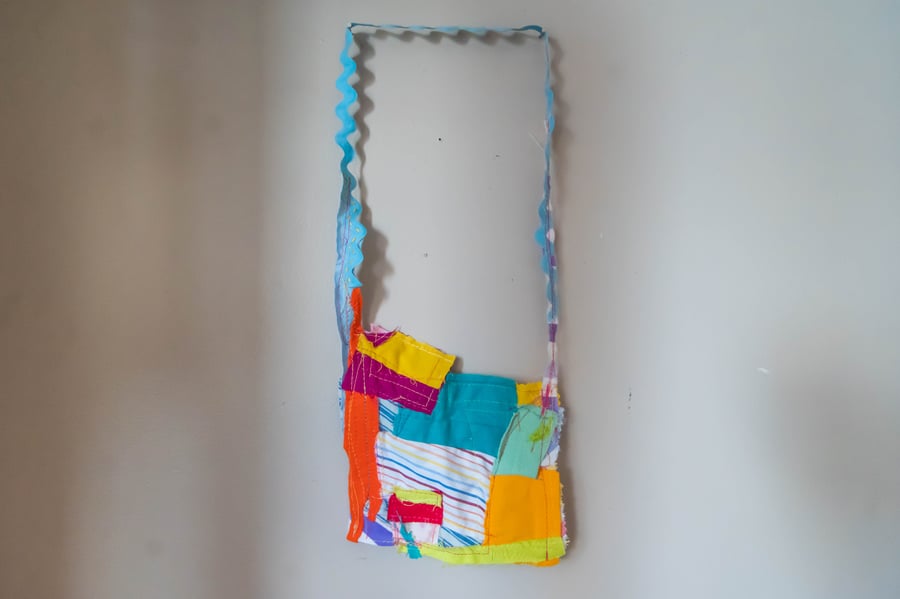 Image of  playhouse quilt necklace 