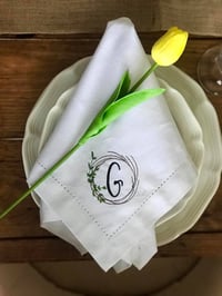 Image 1 of Monogrammed Napkins