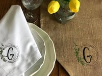 Image 2 of Monogrammed Napkins