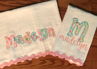 Image 1 of BURP CLOTH  SET