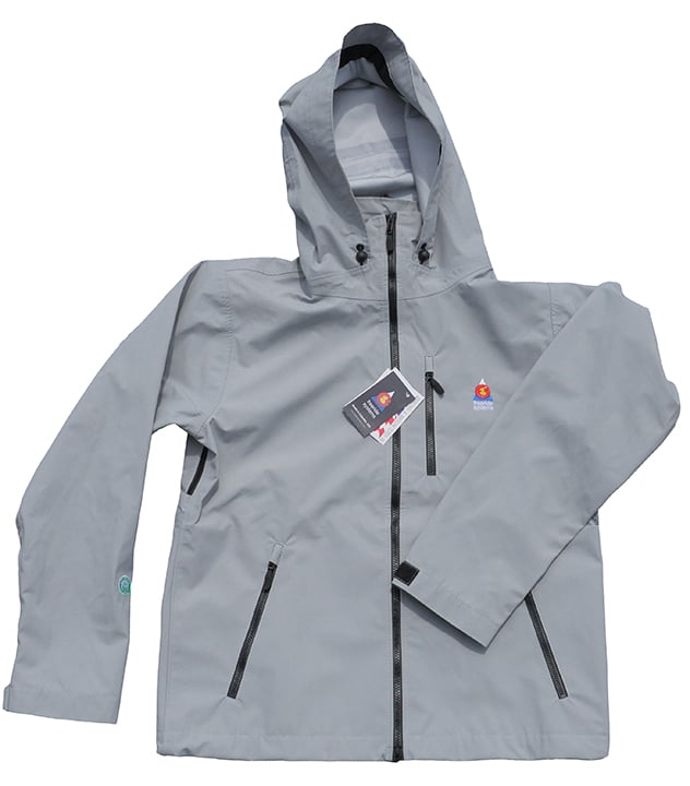 Image of Antero II Plus Hardshell Polartec Neoshell Jacket Made in Colorado Cloud Gray