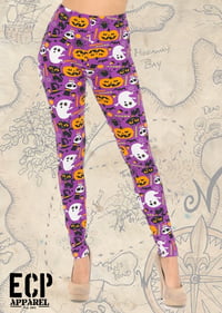 Image 1 of “Spooky Party” Butter Soft Leggings