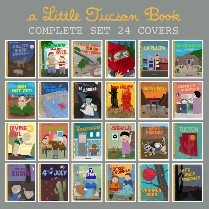 Image of A Little Tucson Book covers Complete Set
