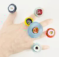 Image 1 of Resin and Enamel Ring